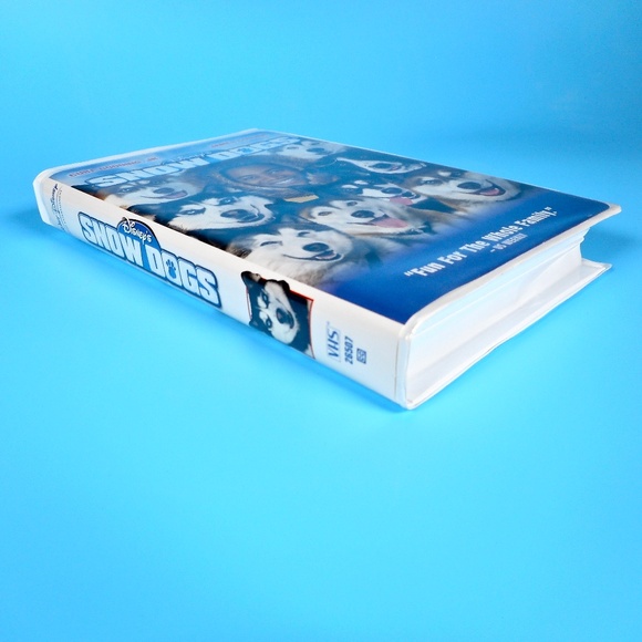 Disney Snow Dogs Movie VHS Video Tape Clam Shell 26507 Cuba Gooding Jr Husky - Picture 5 of 6